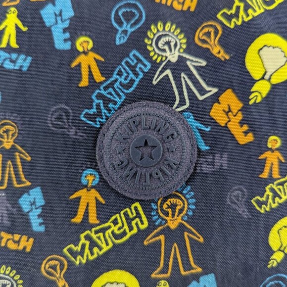 Authentic Kipling Miyo Lunch bag Blue - Used - Great Condition - Quick Ship - Picture 5 of 16